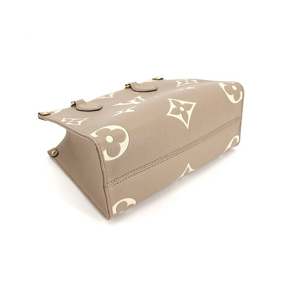 Louis Vuitton Bicolor Monogram Emplant Onthego PM Tourtrail Claim Crème - Picture 4 of 8